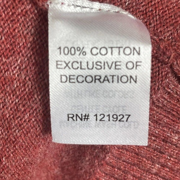 Johnnie-O Mott Mens M‎ Sweater 1/4 Zip Mock Neck Red Embroidered Logo - Picture 7 of 11